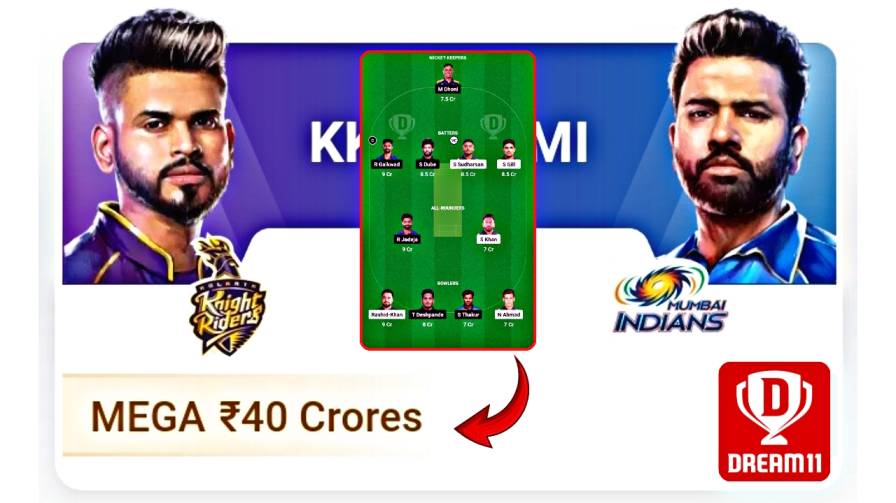 KKR Vs MI Dream11 Prediction Today